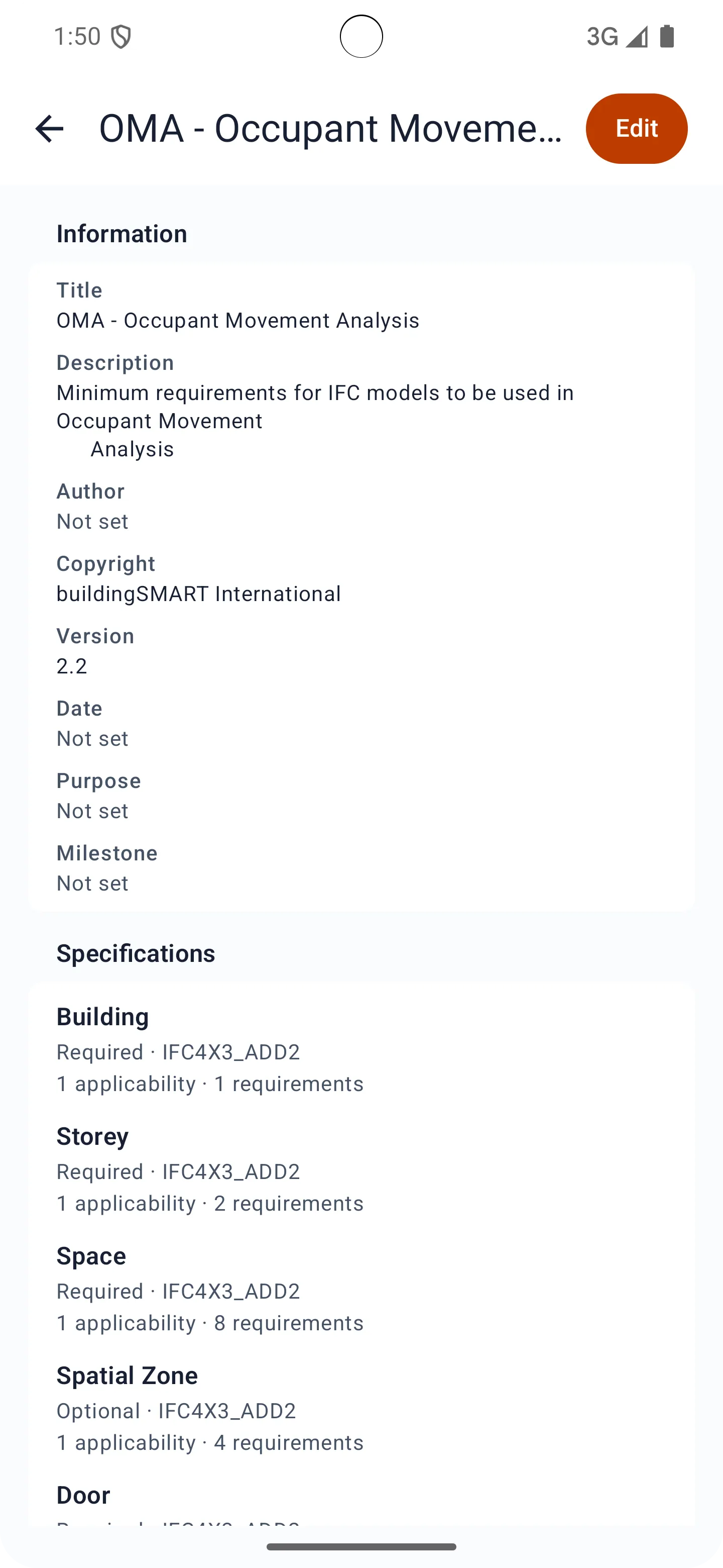 Viewra IFC IDS validation results.