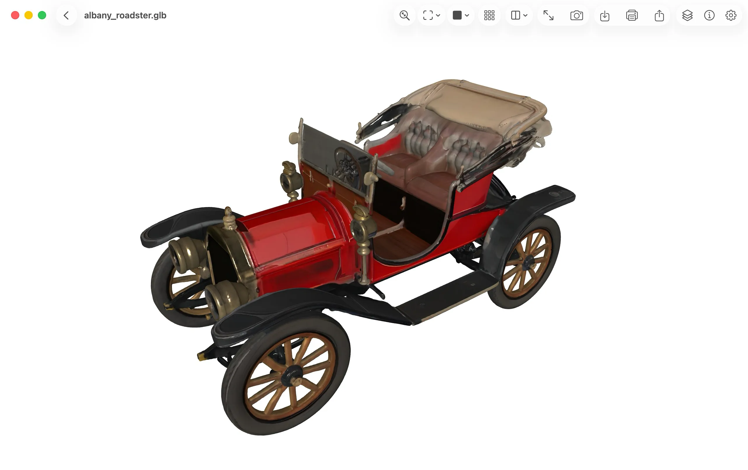 Viewra 3D displaying a 3D CAD model.